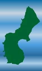 Okikamuro island　logo
