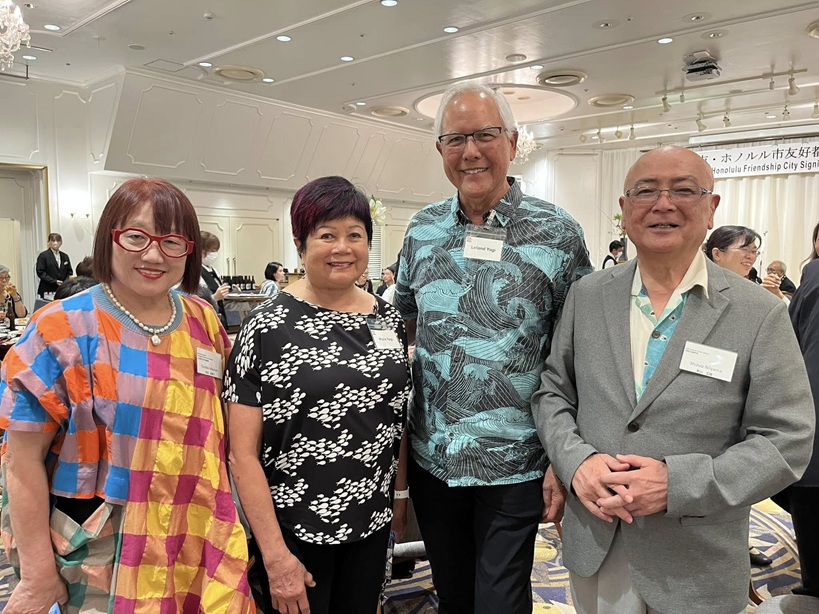 山口市ホノルル友好都市祝賀会